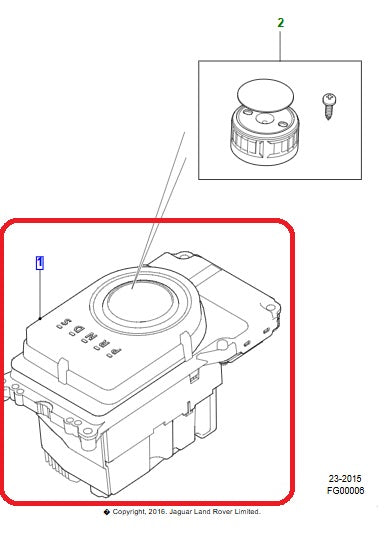 MODULO DE CONTROL DE CAMBIO DE TRANSMISION XF 16-