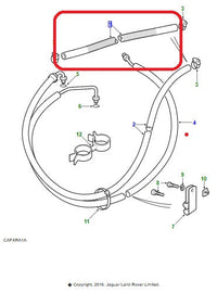TUBO FLEXIBLE DEPOSITO DE DIRECCION A BOMBA DISCOVERY 1 89-98